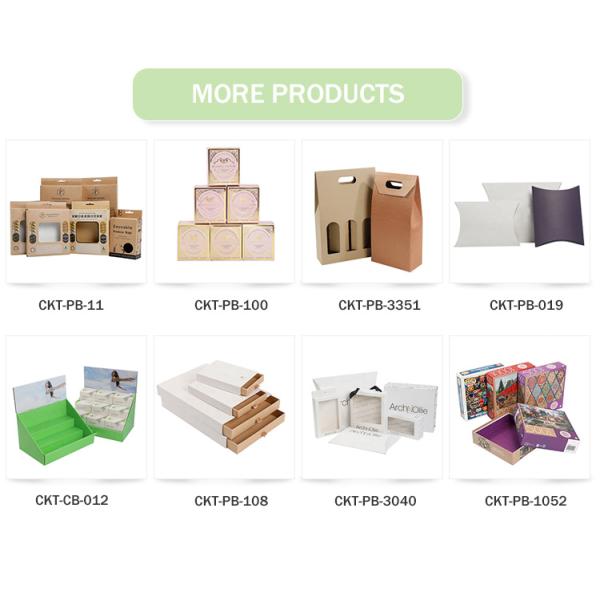Custom Printed Cardboard Gift Boxes With Clear Window , Professional Gift Box With PVC Window
