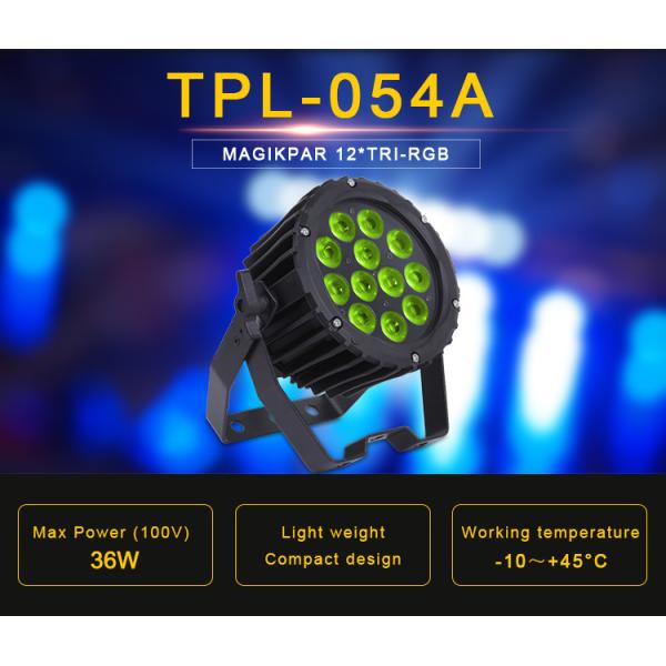 Mini Waterproof 4pcs Rgb 3In1 Led Par Light For Party Disco Club