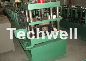 Buy cheap GCr15 Steel Cable Tray Roll Forming Machine For Storage Rack , Rack Beam 12-15m/min product