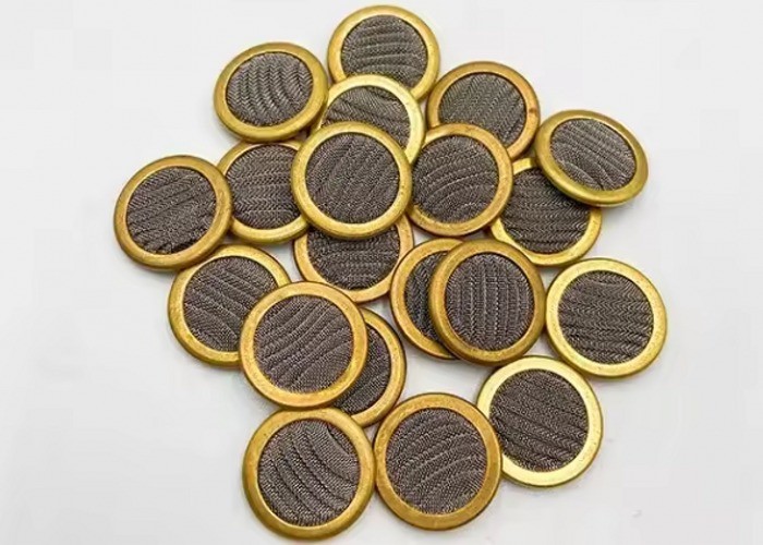 Durable Copper Filter Screen Mesh with Woven Technic and Custom Shapes for