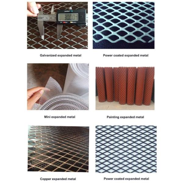 Heavy Duty Walkways Hexagonal Hole Flat Expanded Metal Mesh Sheet