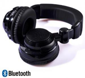 Buy cheap Black headset Loud and powerful bass noise cancel Wireless Stereo Bluetooth headphone product