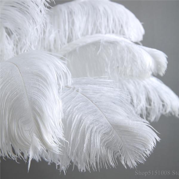 Nordic Ostrich Feather table lamp Palm Tree table lights Interior Lighting(WH-MTB-102)