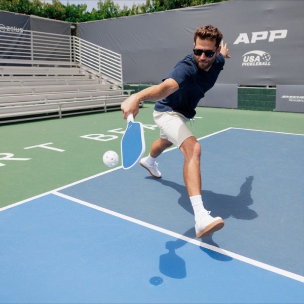 3D Printed Durable Pickleball Court with Customizable Thickness Anti-Slip Surface and Portable Design for Indoor Outdoor Sports
