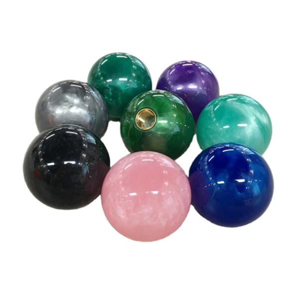 Acrylic Resin Shift Knob Black 8 Ball Gear Stick Knob Size Customized