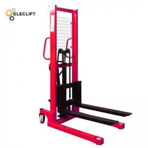 China 1500mm 2000mm Lifting Height Manual Pallet Stacker 500kg on sale