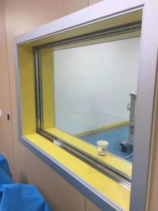 Buy cheap 10mm 1000 X 800 Mm Radiation Protection Lead Glass With Aluminium Frame product
