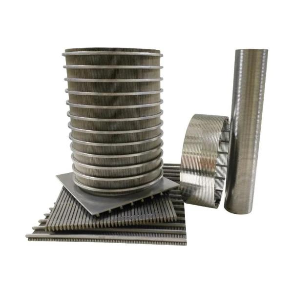 Customized Wedge Wire Screen Industrial Rotary Drum Filter Screen