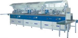 Buy cheap Complex Shapes Screen Printing Machine 380V LWith Hot Stamping And Labeling Function product