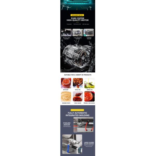 Multi Lanes Liquid Sachet Filling Packing Machine Jelly Pop Filling Machine Freezie Pop Sealing Machine