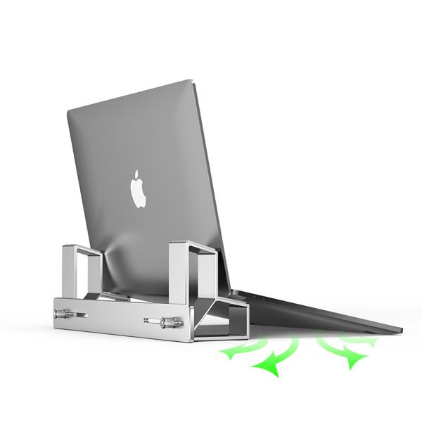 10.5Deg Angle Grey Adjustable Folding Lap Desk 5.0mm Thickness