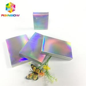 Buy cheap Recyclable Custom Printed Paper Boxes Folding Hologram Gift Card Fleixble Packaging product