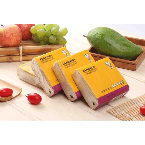 High quality luxury Eco friendly virgin bamboo pulp 2 Ply personalized paper table napkins