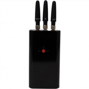 Buy cheap 2G 3G Portable Cell Phone Jammer 3 Omnidirectional Antennas Handheld Size product