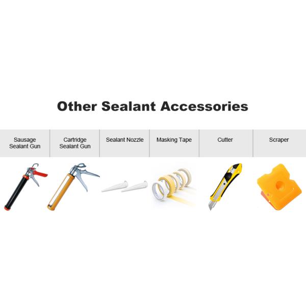 Neutral Curing Translucent Structural Silicon Sealant Adhesives for Construction MH563 Silicona Sealant Mixture of Neutral