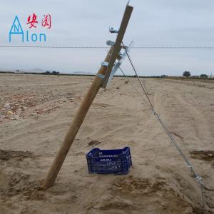 Vertical Grape Trellis Vineyard Fence Posts With Different Surface Treatment