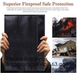 China Fireproof Document Bag, Bug Out Bags, Wallet, Briefcase, File Protection, Waterproof, Safty, Security on sale