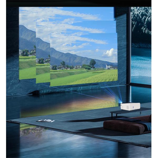 27-150 Inch Led Source Hd Multimedia Projector 1080p High Brightness