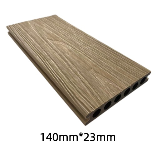 140*23mm Co Extruded WPC Deck Panel Moisture Proof Slip Resistant