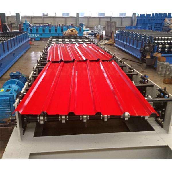 Iron steel roof panel roll forming machine hydraulic cutting ibr making machine