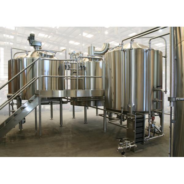 Manual Control 1000L Small Microbrewery Equipment Micro Brewing Systems Eco Friendly