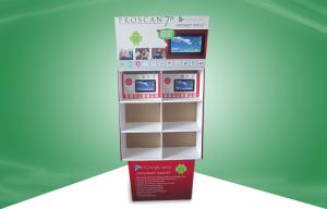 Buy cheap 6 Cell portable display stands , cardboard display shelves Promote Ipad / Electronic Products product
