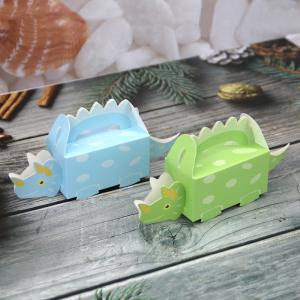 Buy cheap Glossy Lamination Dinosaur Candy Boxes For Baby Shower Chocolate product