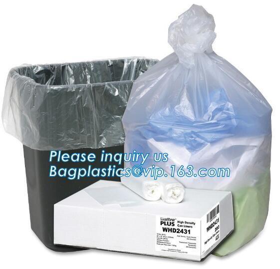Biodegradable Trash Bags 6 gallon Extra Thick Trash bags Recycling Degradable Small Kitchen Trash Bag Compostable Bags G