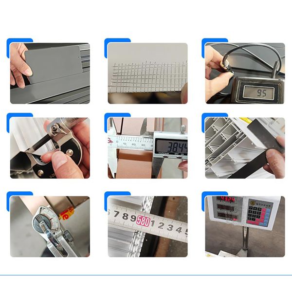 Foshan Custom Anodized Black Window Aluminum Profiles