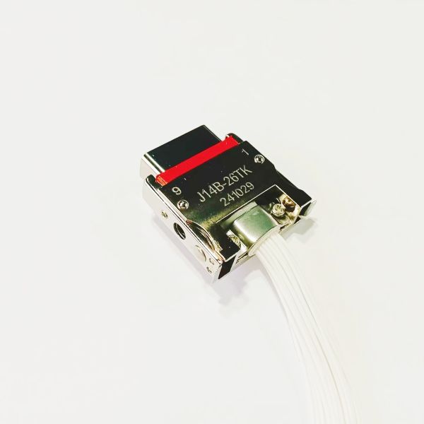 2A MIL Spec Micro-D Connector J14B Male Electrical Connectors With High Temperature Cable