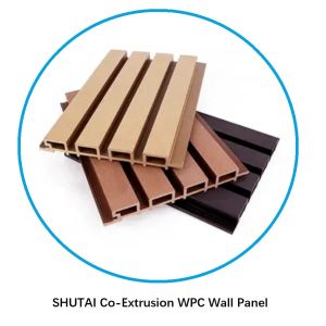 China Long-Lasting Wood Plastic Wall Cladding With High Water Resistance Ensuring Effective Protection Against Moisture Damage on sale