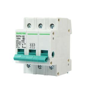 Single Phase TUV AC CE 2 Pole MCB Circuit Breakers