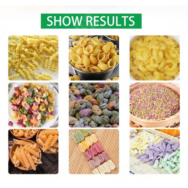 Macaroni Shell Pasta Making Machine 100r/Min CE ISO Certificated