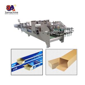 Semi Automatic Folder Gluer Machine with Computerized Pasting and Folding