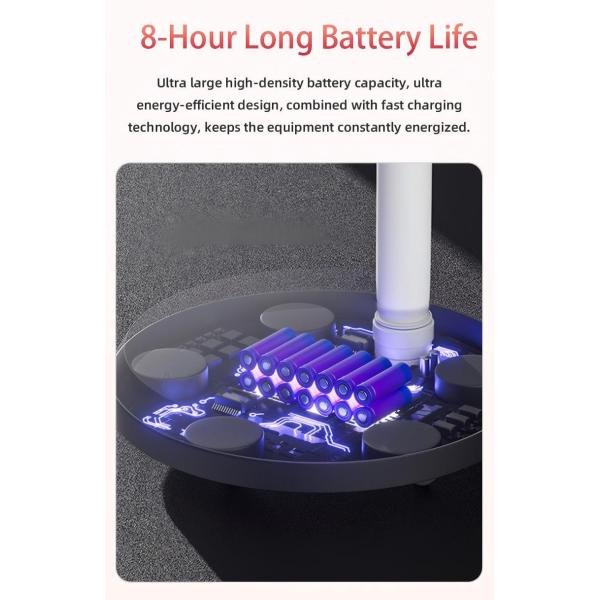 21.5 inch 6G+128G Capacitive Touch Portable TV with Mobile Stand - Interactive Follow Me Screen for Bedroom