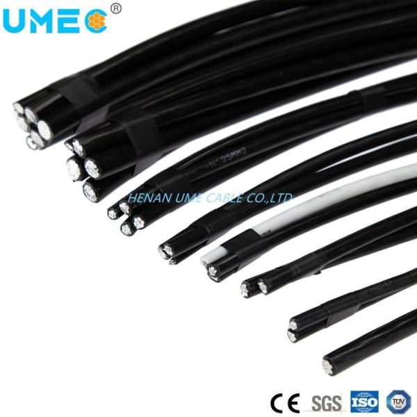 Solid Strand Conductor XLPE Insulated Triplex Service Drop AAC/AAAC/ACSR ABC Power Cable