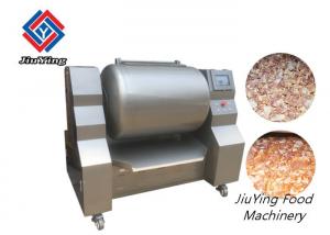 Buy cheap 1~2 Roll Barrels Meat Processing Machine , Vacuum Chicken Tumbler Machine 7500w product