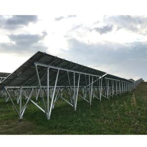 Buy cheap Solar PV Panel Ground Mounting Bracket Structure Aluminum 6005 ODM product
