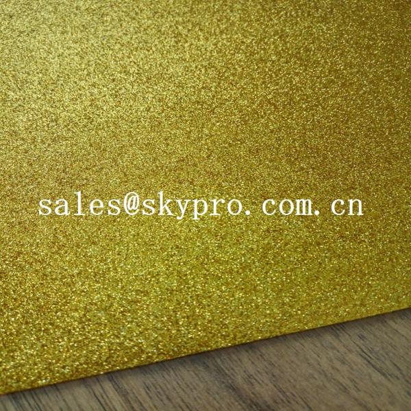 Shiny Glitter EVA Foam Sheet 2mm Colorful Glitter Thickness Light Foam Sheets