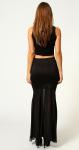 Ladies / Womens Summer Skirts , Slim Long Black Casual