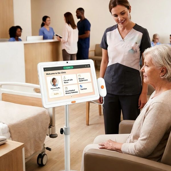 Qtenboard Medical Digital Signage for Clinics Hospitals and Care Centers