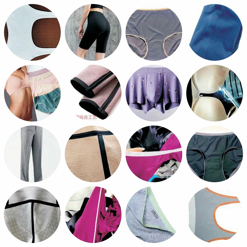 New Bonding Technology Completed Factory Production Instruction Provided Seamless Polo Shirt Machine