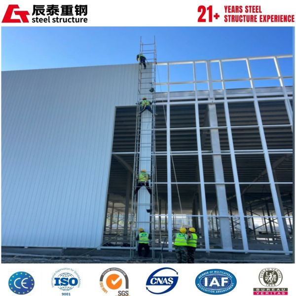 Earthquake Resistant Prefabricated Steel Workshop For Seismic Zone Factories