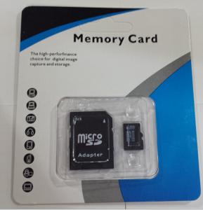 China TF memory card packaging TF/Micro SD memory card sleeve outer packing with cardboard packaging on sale