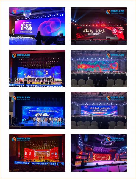 Outdoor and Indoor Stage Movable LED Display Screen With Competitive Prices