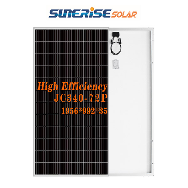 IP68 340Watt Polycrystalline Solar Panel 156*156mm*72 Pcs Cells