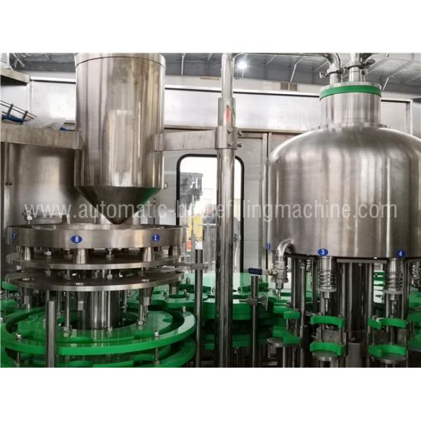 Small Juice Glass Bottle Filling Machine , Juice Packing Line , Pulp Filling