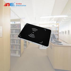 Buy cheap Library Book Borrow And Return Machine With USB Interface Integrated RFID Reader 46cm Reading Distance product