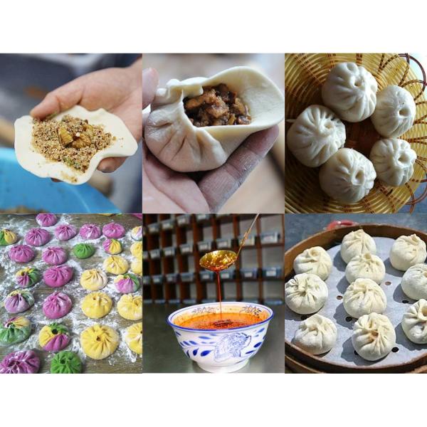 Steamed Stuffed Bun Automatic Momo Making Machine Polished 304SS