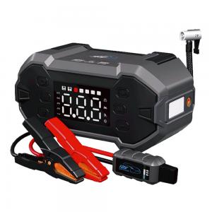 Buy cheap 20000mAh High Capacity Car Jump Starter Kit with Air Compressor and QC3.0 18W Output product